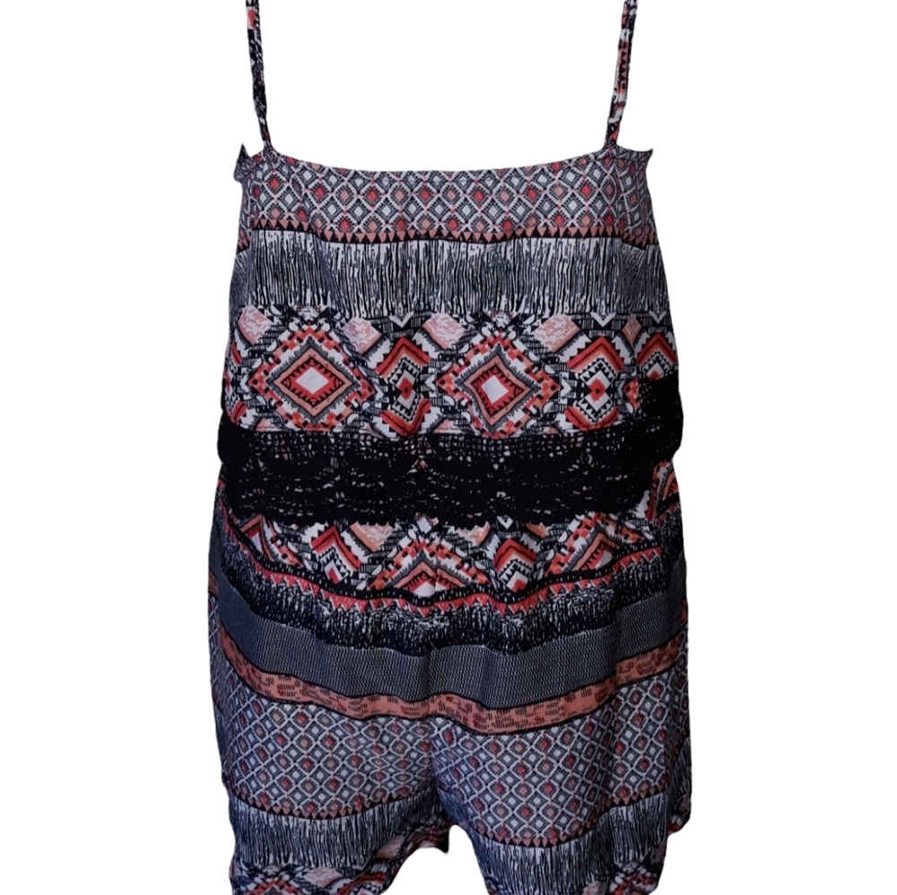 Multi Color Romper - Picture 2 of 3